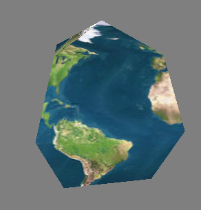 Sample Procedurally-Generated Sphere (4 slices, 4 stacks)