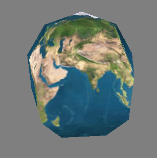 Sample Procedurally-Generated Sphere (5 slices, 5 stacks)